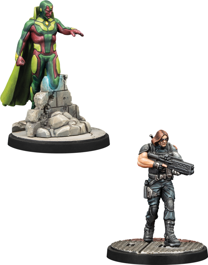Marvel Crisis Protocol – Avengers Brains & Brawn