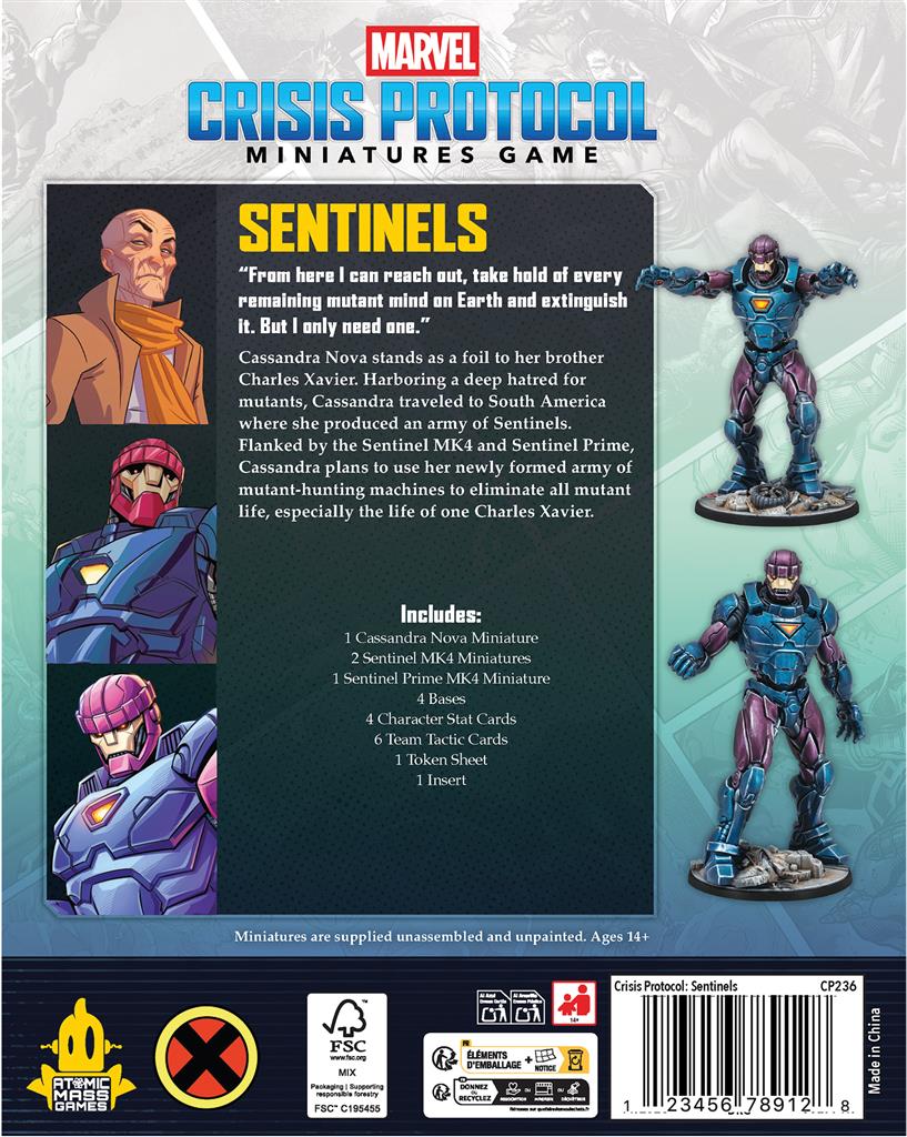 Marvel Crisis Protocol: Sentinels (Affiliation)