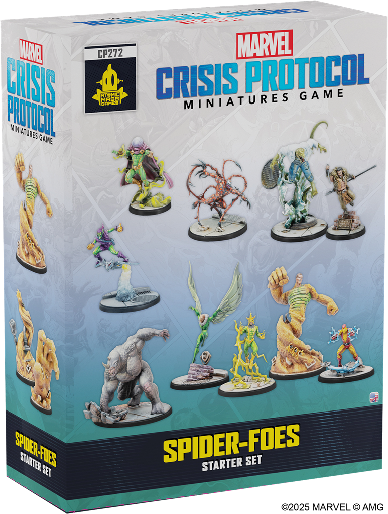Marvel Crisis Protocol: Spider Foes Starter Set de base en Anglais