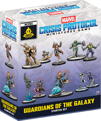 Marvel Crisis Protocol – Guardians of the Galaxy Starter Set (Base) en Anglais
