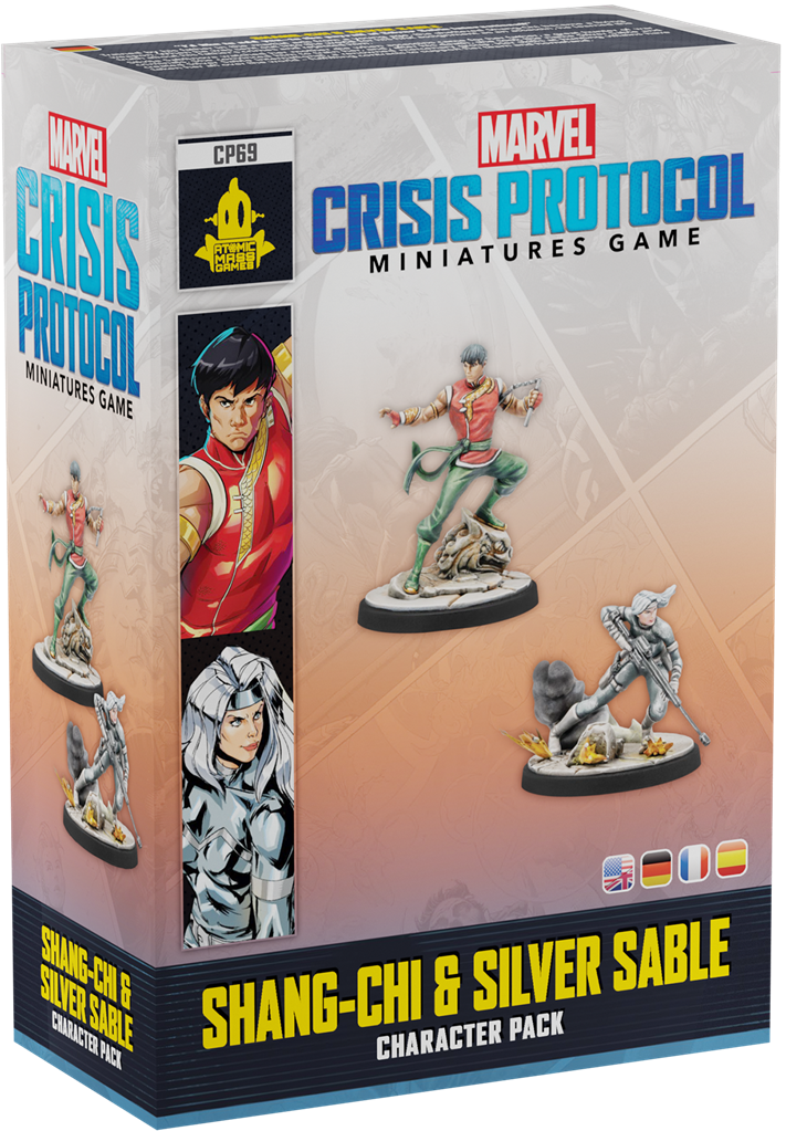 Marvel Crisis Protocol – Shang-Chi & Silver Sable (Pack de personnages)