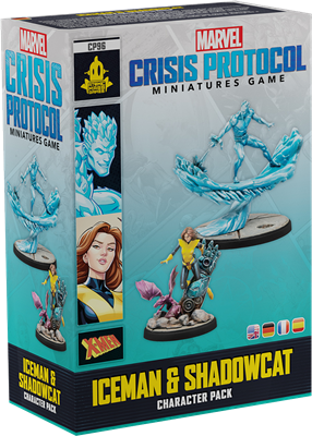 Marvel Crisis Protocol – Iceman & Shadowcat (Pack de personnages X-Men)