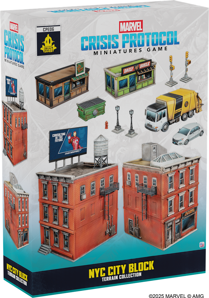 Marvel Crisis Protocol – NYC City Block Collection (Terrain)