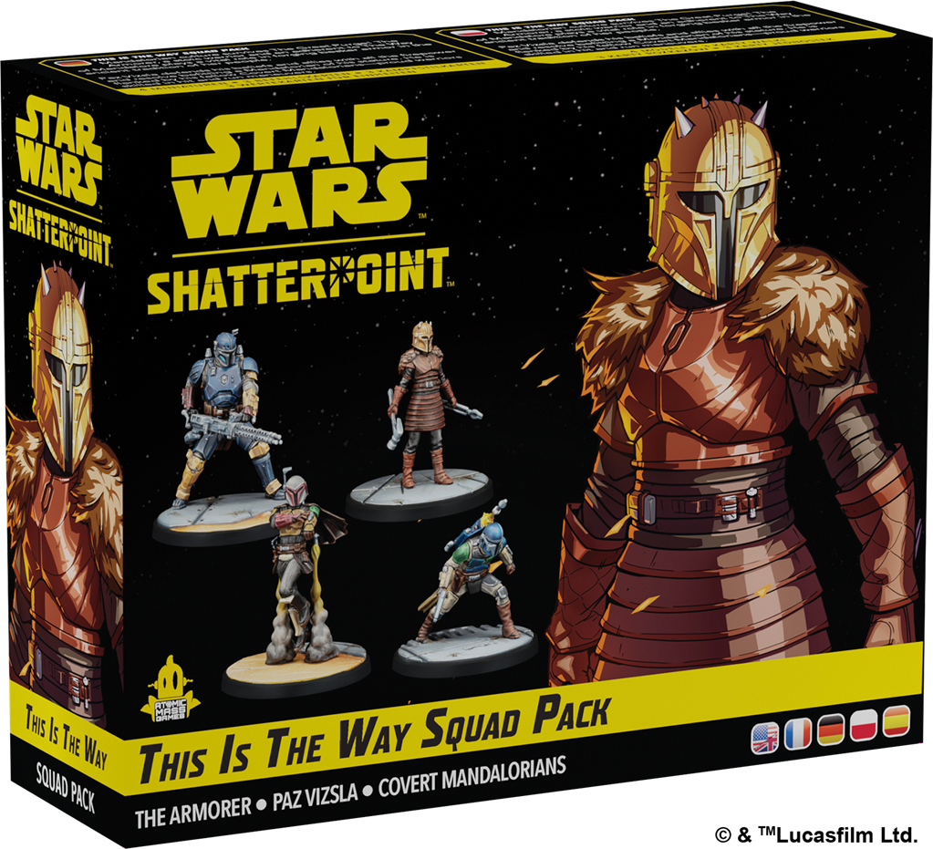 Boîte du set d'escouade This Is The Way (Mandalorien) – Star Wars Shatterpoint