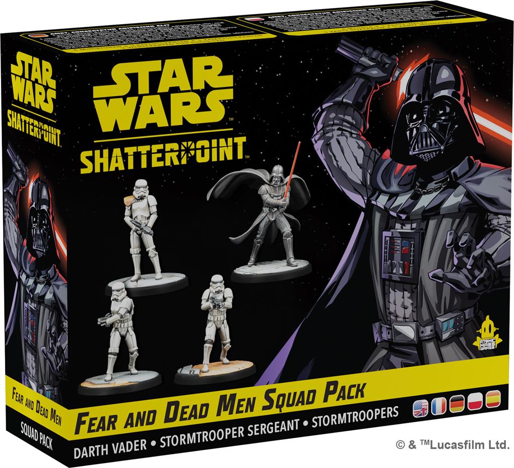 Boîte du set d'escouade La Peur et les Hommes (Fear and Dead Men) – Star Wars Shatterpoint