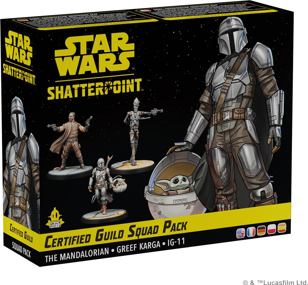Boîte du set d'escouade Certifié par la Guilde (Certified Guild) – Star Wars Shatterpoint