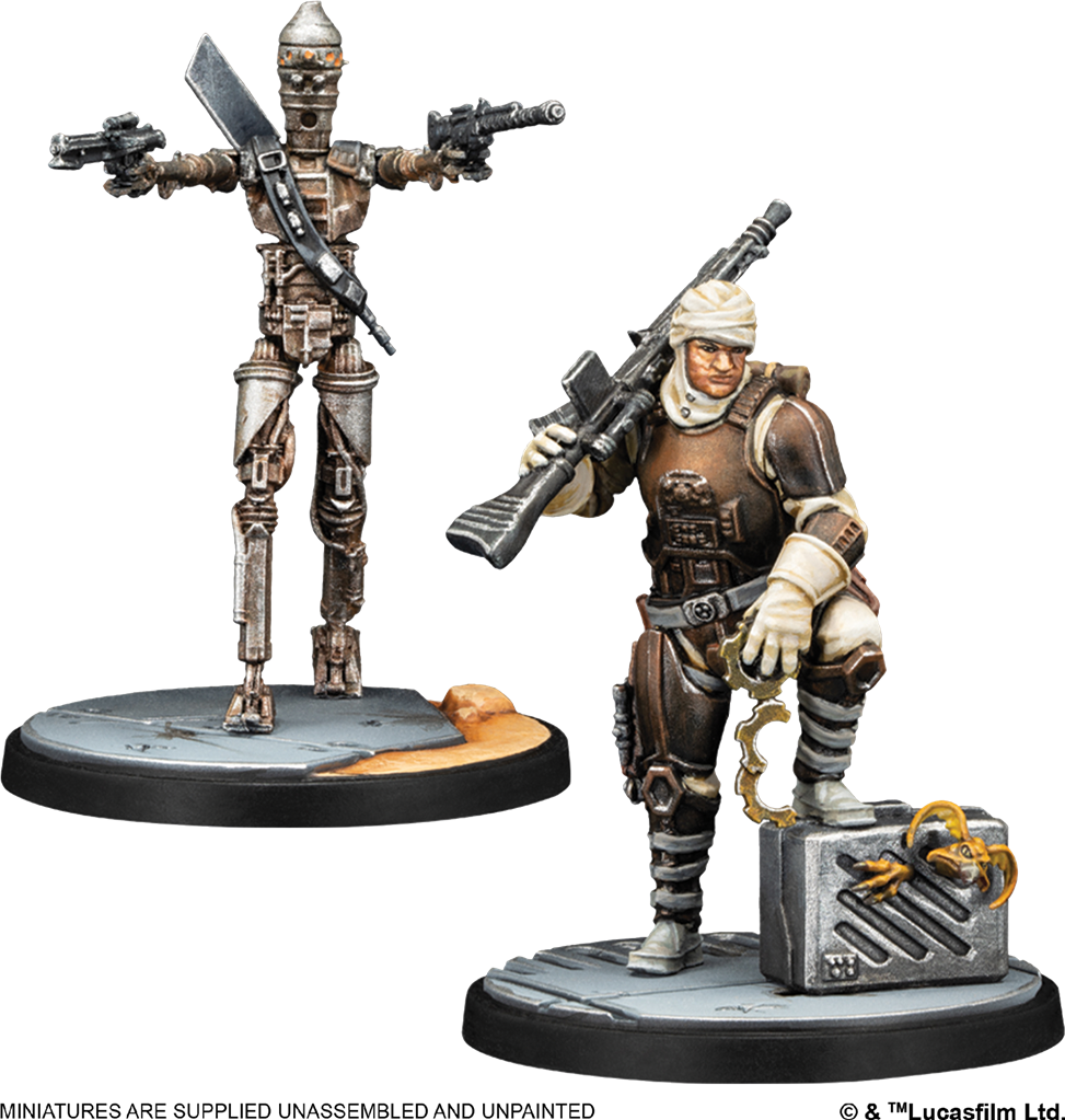Détail des figurines We Don't Need Their Scum – Star Wars Shatterpoint