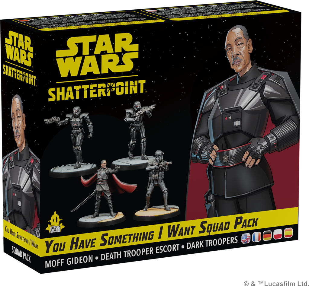 Boîte du set d'escouade Vous avez quelque chose que je veux (You Have Something I Want) – Star Wars Shatterpoint