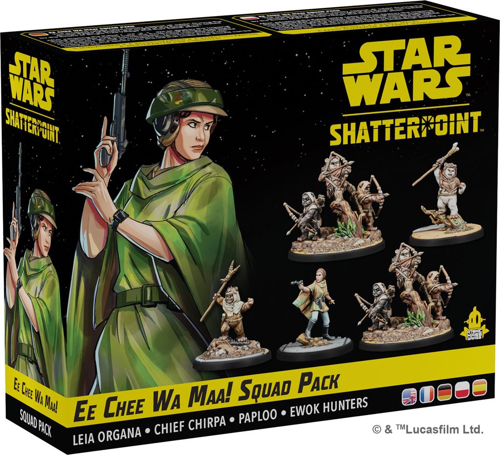 Boîte du set d'escouade Ee Chee Wa Maa ! (Ewoks) – Star Wars Shatterpoint