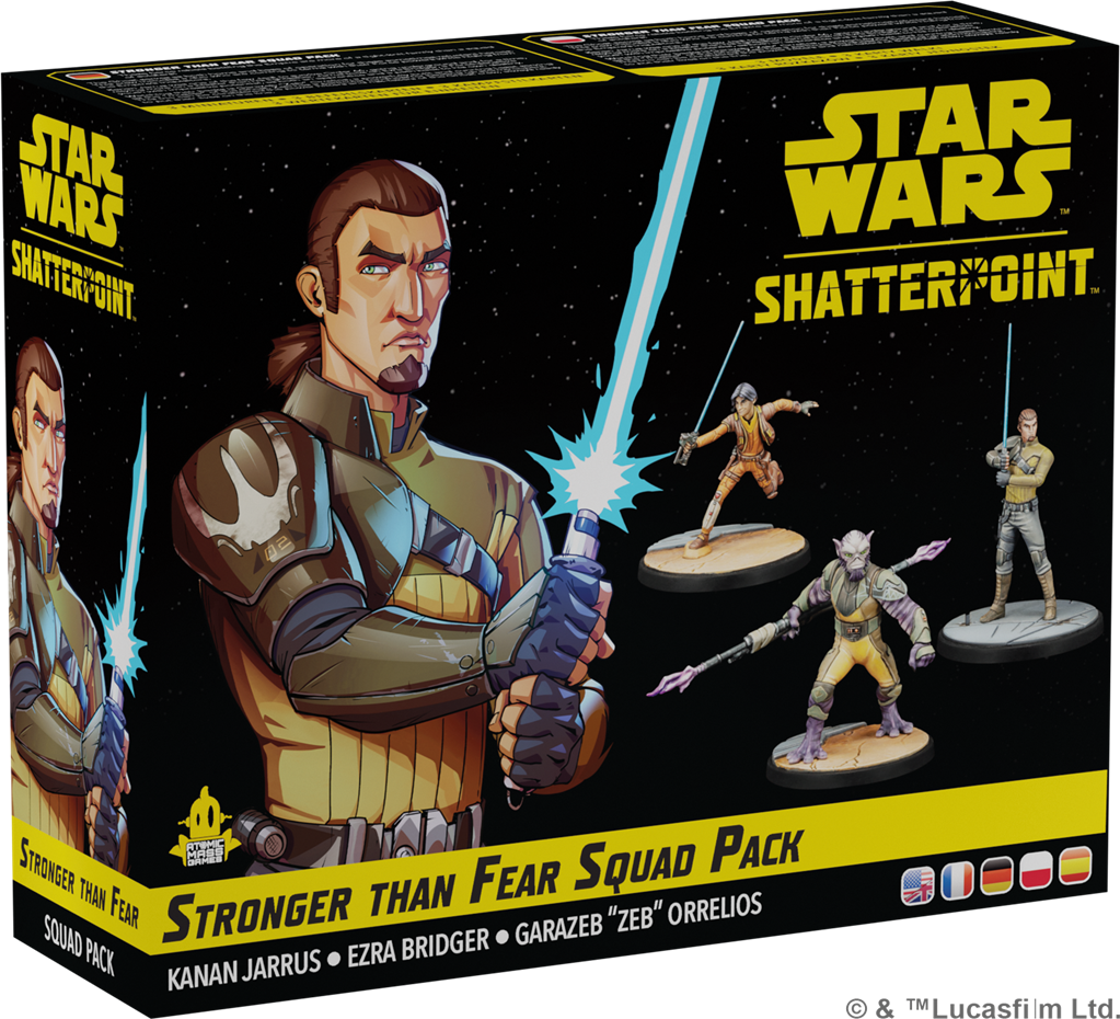 Boîte du set d'escouade Stronger Than Fear (Wookies) – Star Wars Shatterpoint