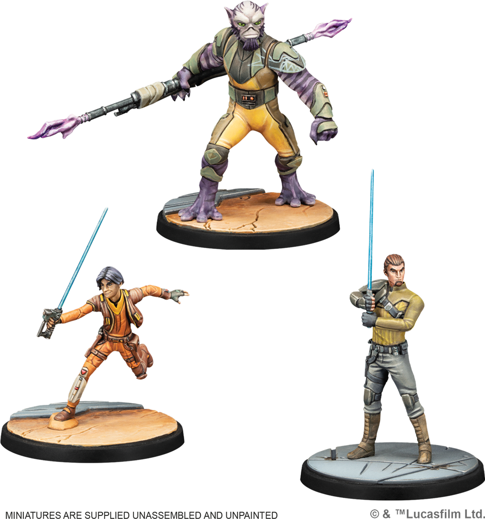 Figurines Stronger Than Fear (Wookies) – Star Wars Shatterpoint à peindre