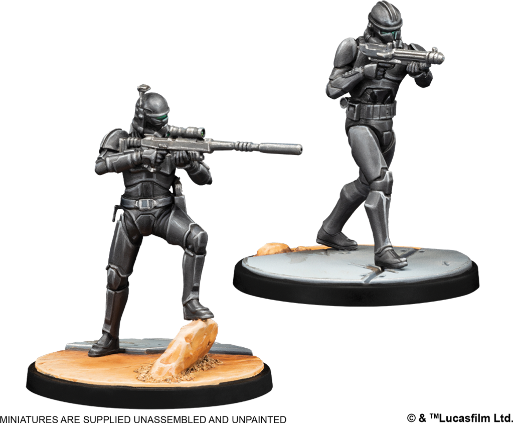 Détail des figurines Good Soldiers Follow Orders – Star Wars Shatterpoint