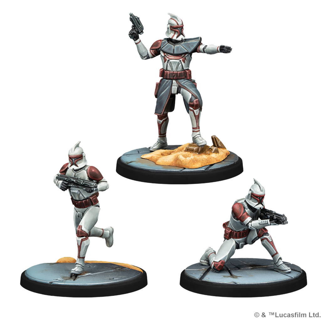 Détail des figurines Requesting Your Surrender – Star Wars Shatterpoint
