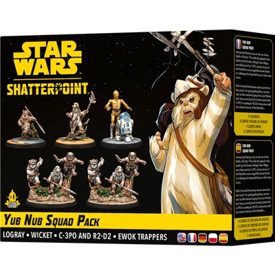 Boîte du set d'escouade Yub Nub (Ewoks) – Star Wars Shatterpoint