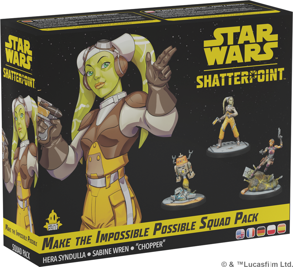 Boîte du set d'escouade Make the Impossible Possible – Star Wars Shatterpoint