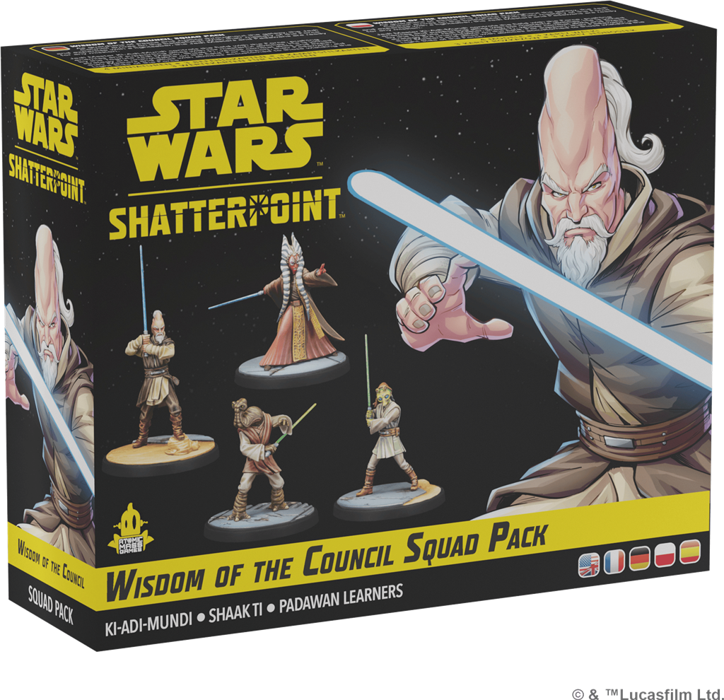 Boîte du set d'escouade Wisdom of the Council – Star Wars Shatterpoint