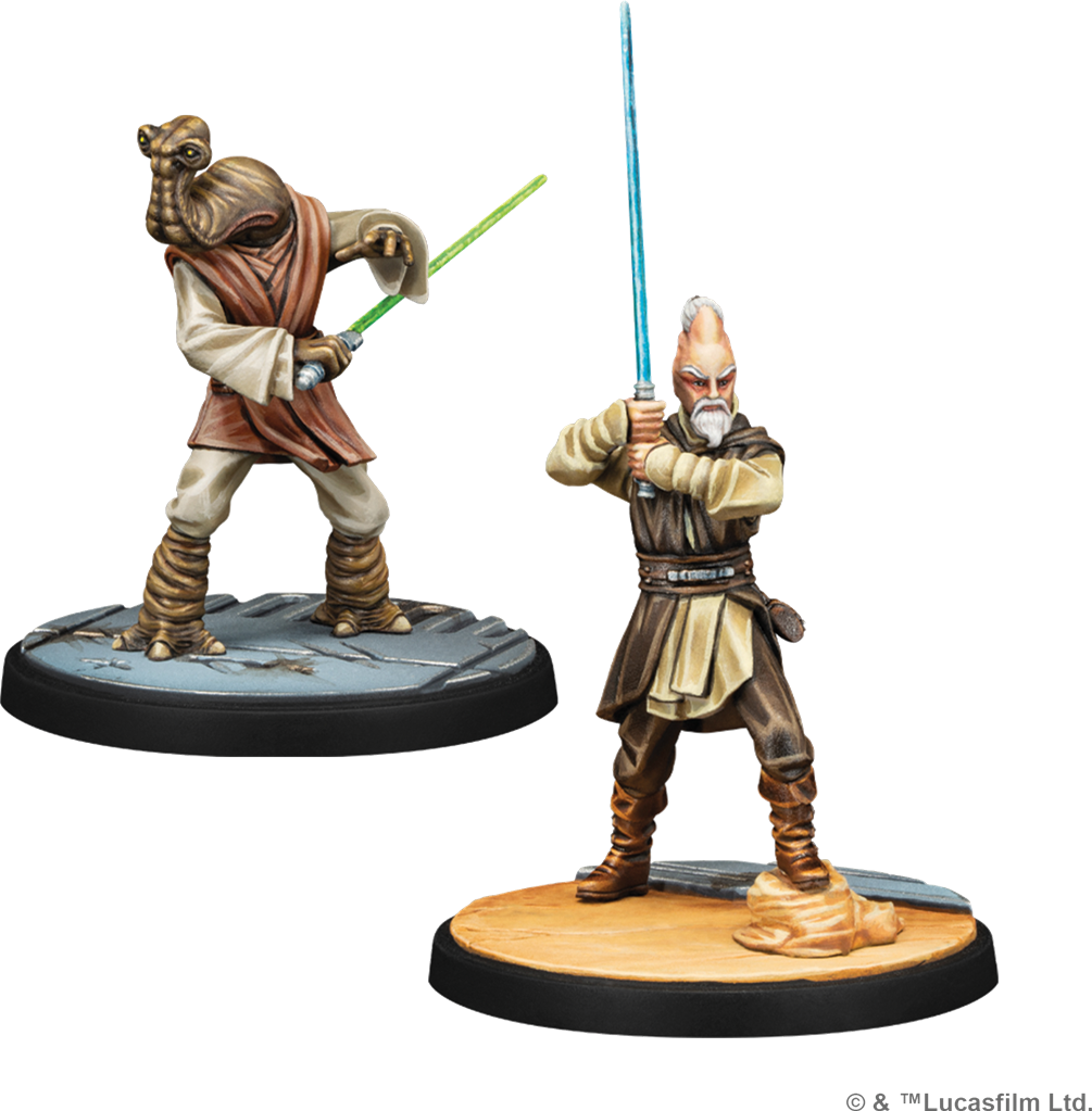 Figurines Wisdom of the Council – Star Wars Shatterpoint à peindre