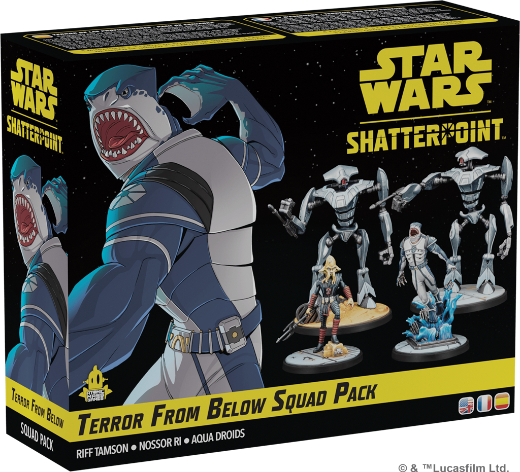 Boîte du set d'escouade Terror from Below – Star Wars Shatterpoint