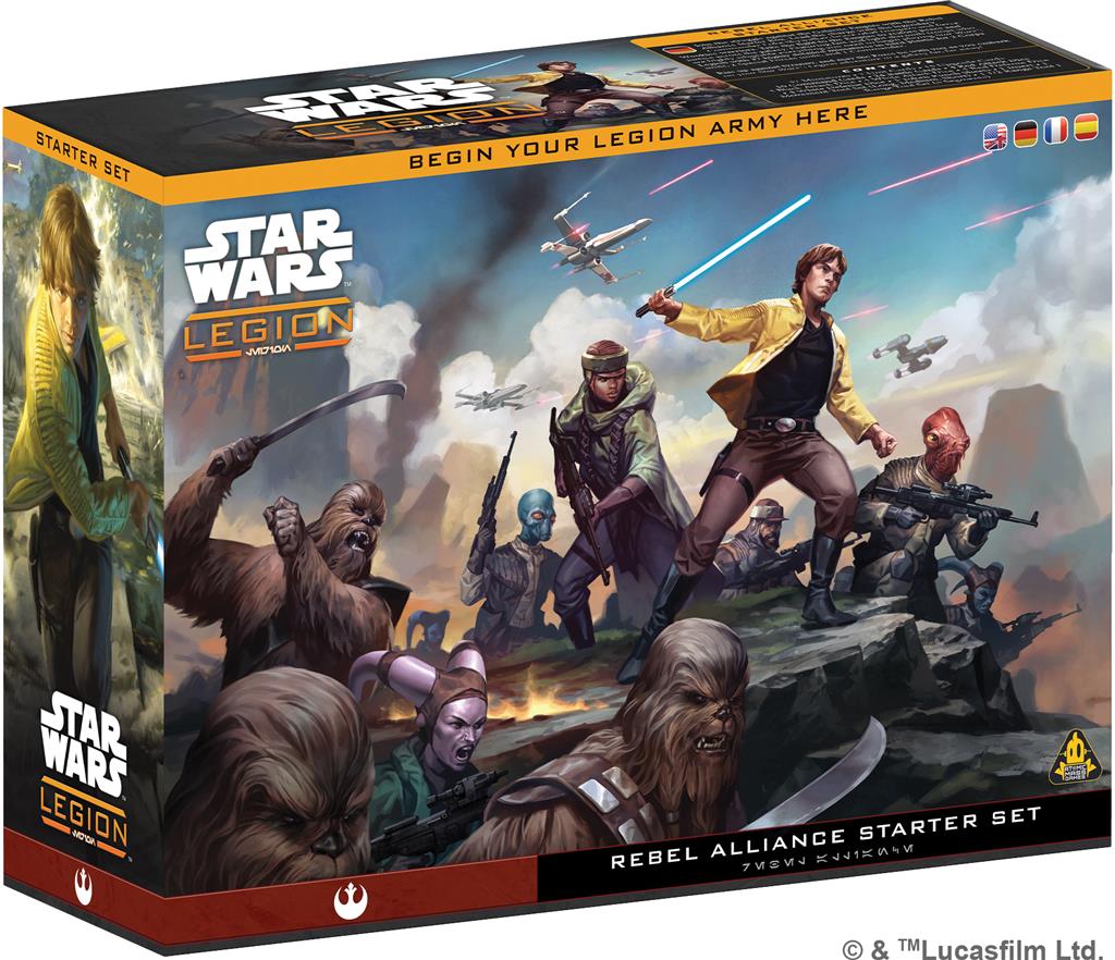 Star Wars Légion : Rebel Alliance Starter Set (Boîte de Démarrage)