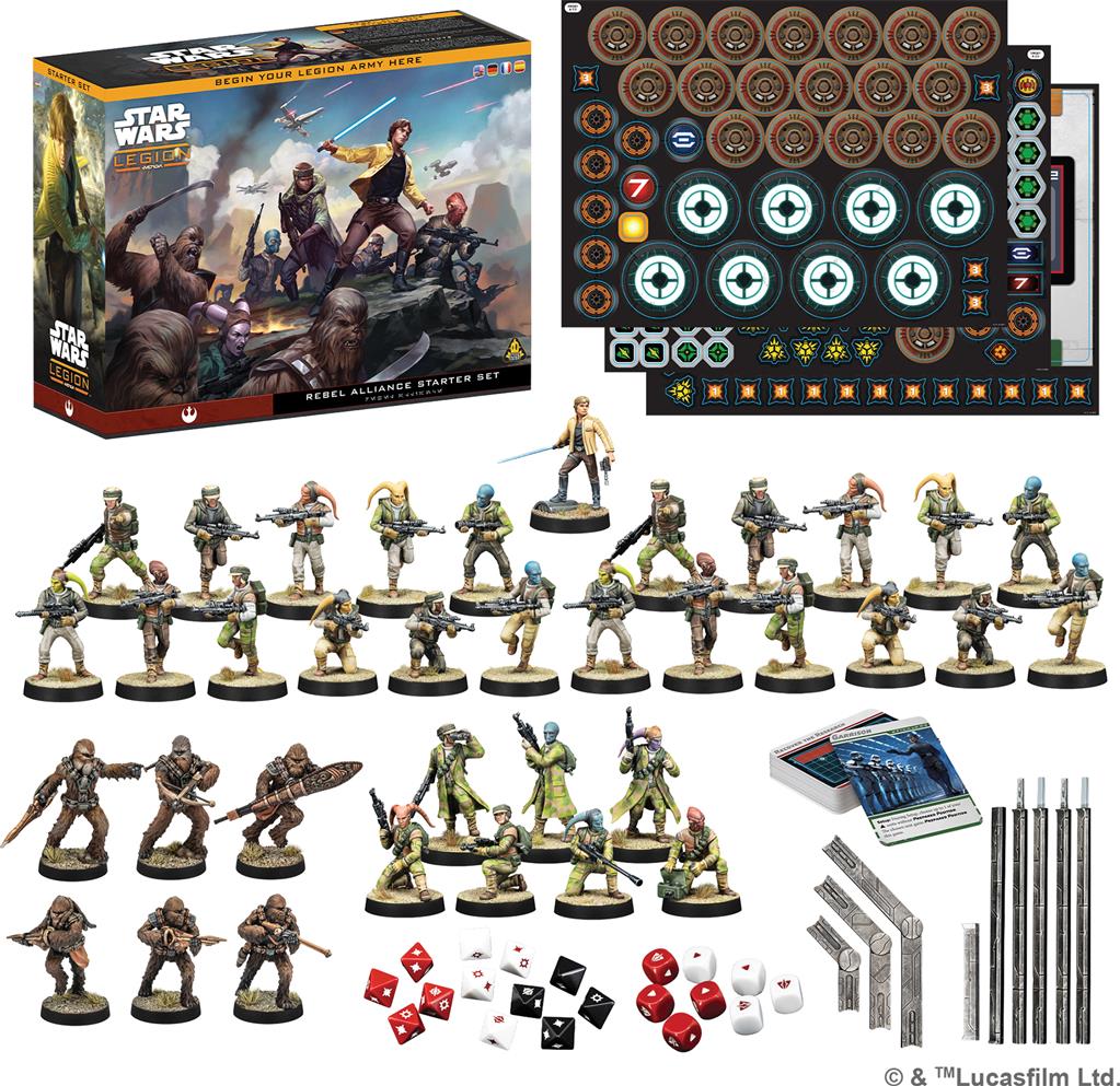 Star Wars Légion : Rebel Alliance Starter Set (Boîte de Démarrage)