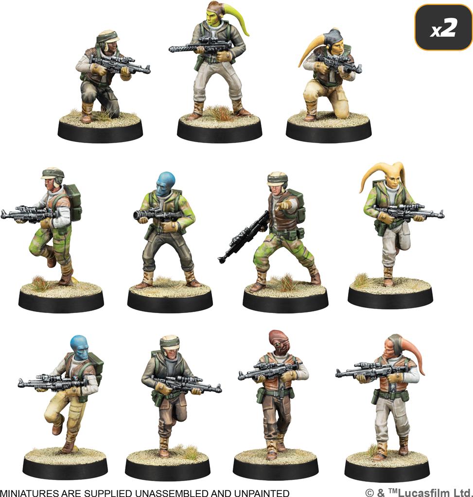 Star Wars Légion : Rebel Alliance Starter Set (Boîte de Démarrage)