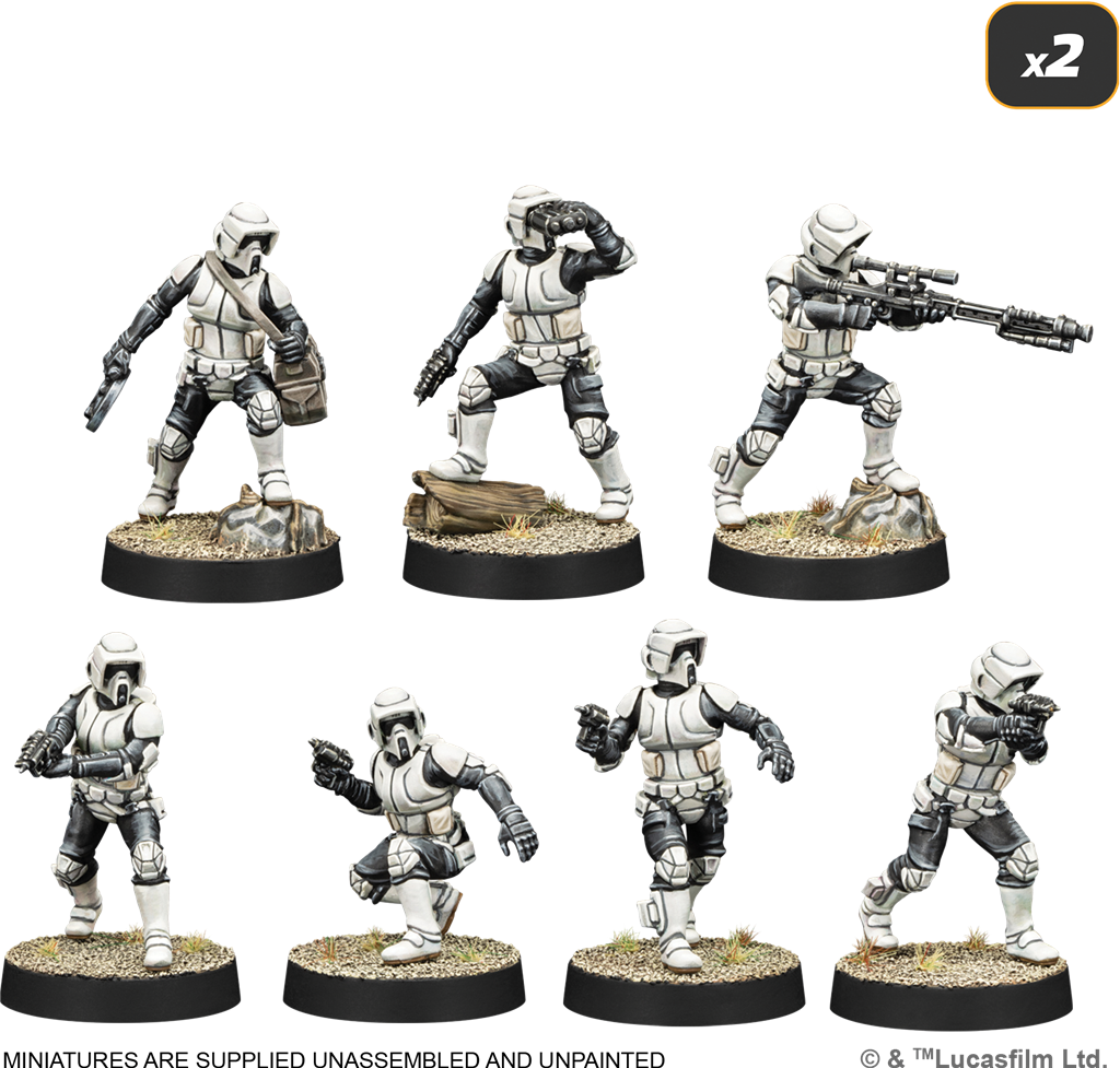 Star Wars Légion : Empire Starter Set (Boîte de Démarrage)