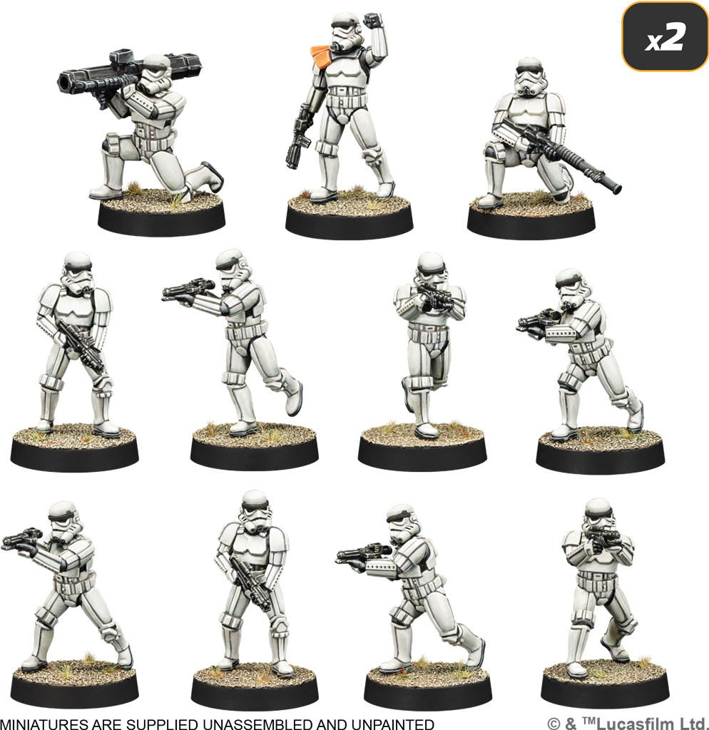 Star Wars Légion : Empire Starter Set (Boîte de Démarrage)