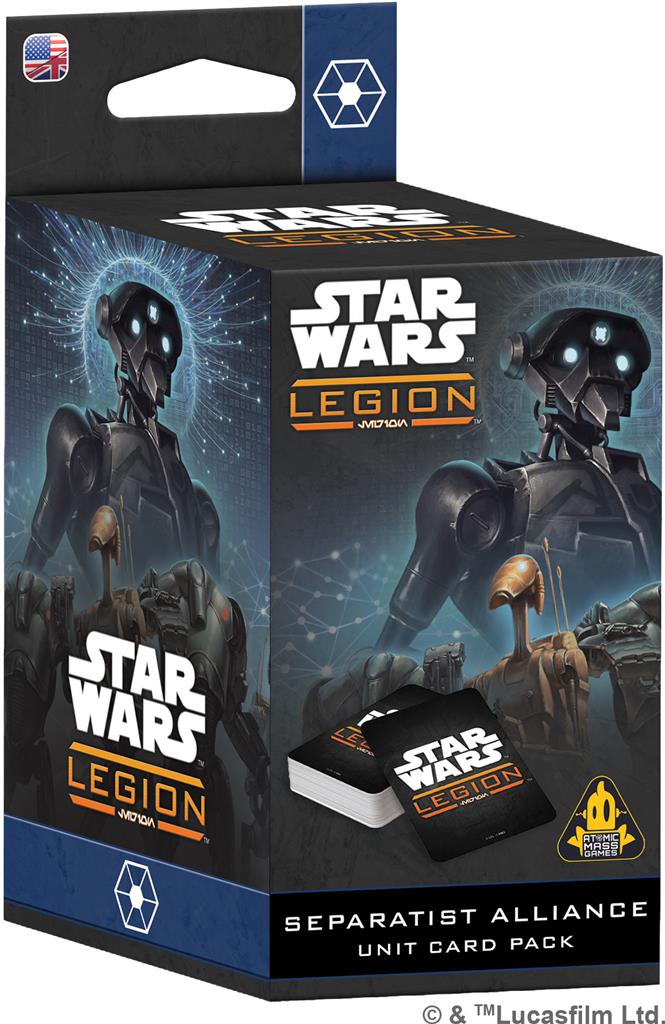 Star Wars Légion : Alliance Séparatiste - Paquet de Cartes d'Unité en Francais