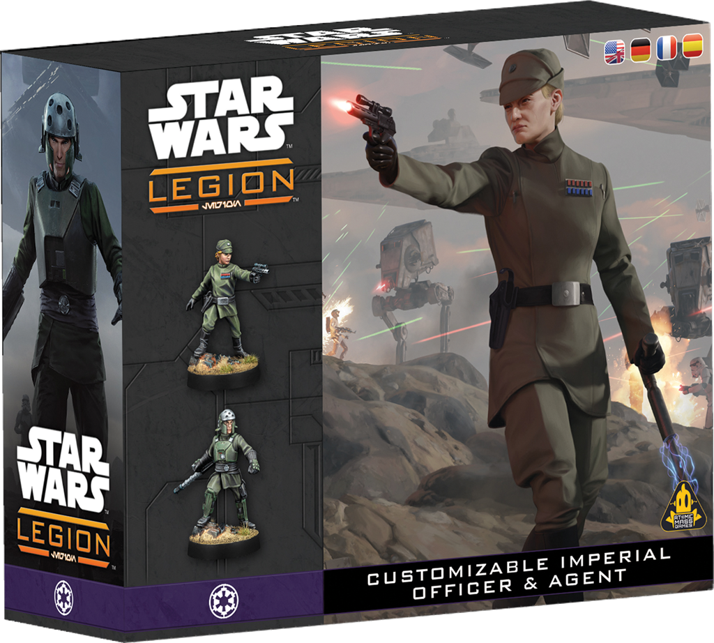 Star Wars Légion : Officiers et Agents Impériaux Personnalisables