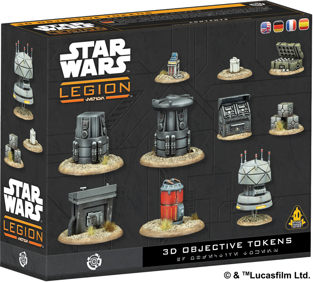 Star Wars Légion : 3D Objective Tokens (Décors)