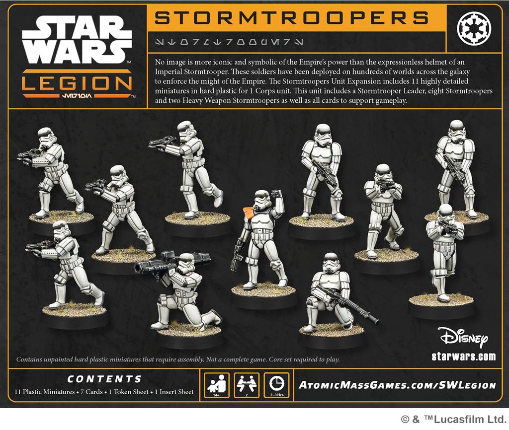 Star Wars Légion : Stormtroopers (Resculpt)