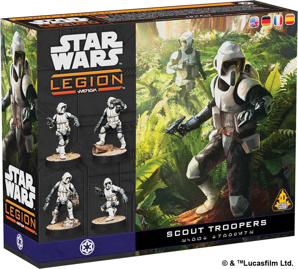Star Wars Légion : Scout Troopers (Resculpt)
