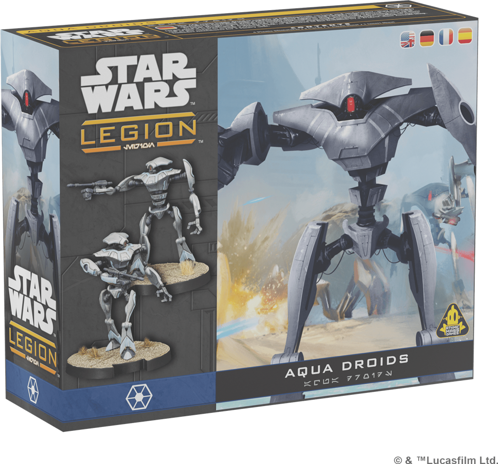 Star Wars Légion : Aqua Droïds (Extension d'Unité)