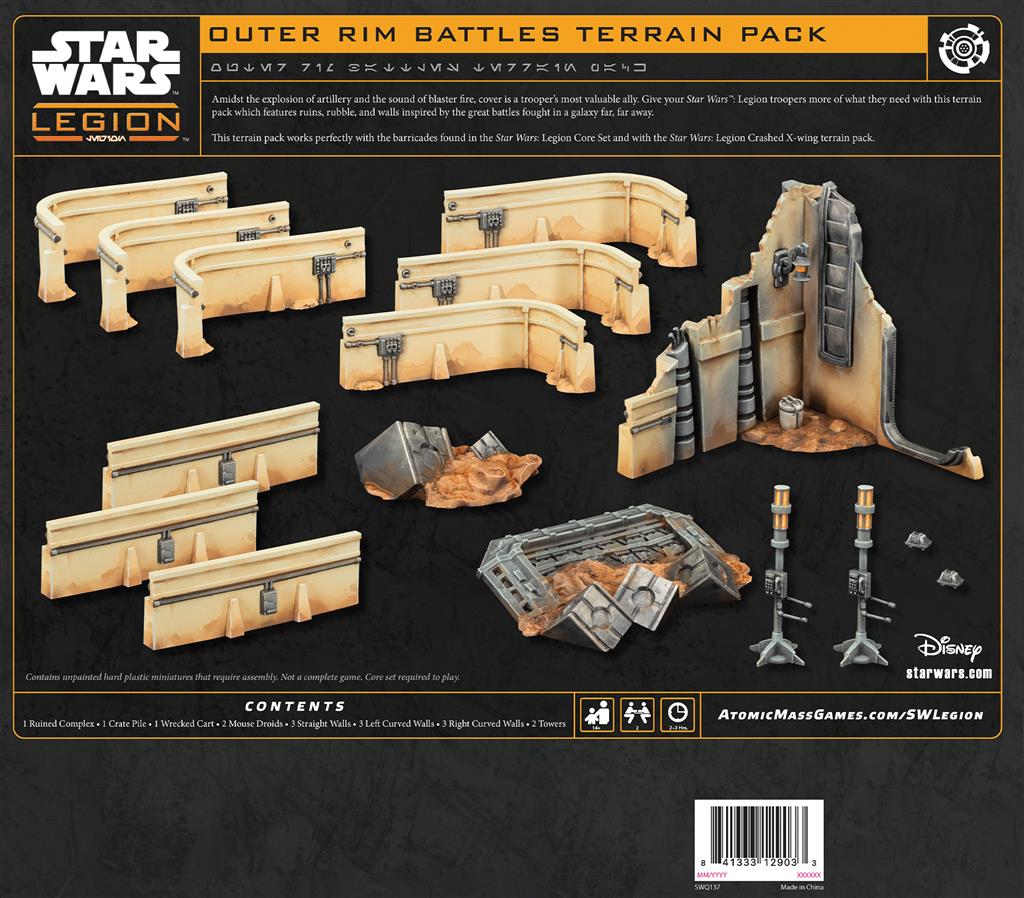 Star wars legion : Special Operations (Terrain)