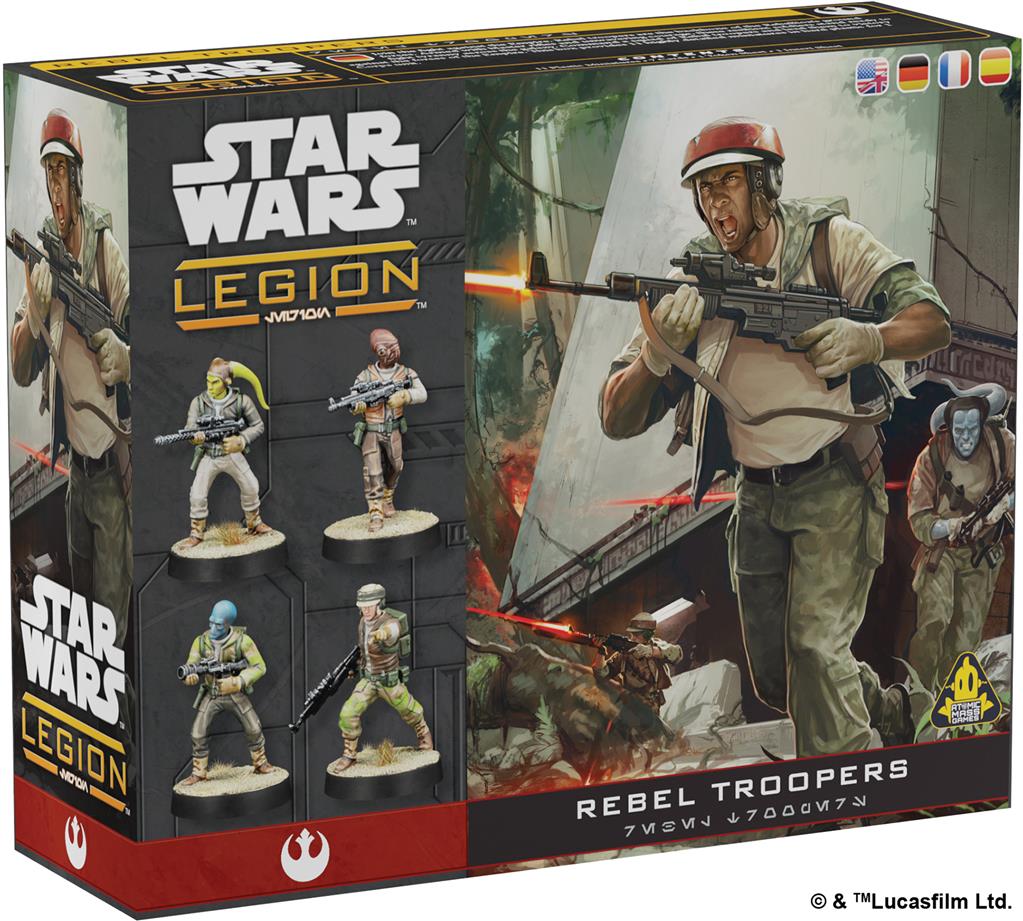 Star Wars Légion : Soldats Rebelles / Rebel Troopers (Resculpt)