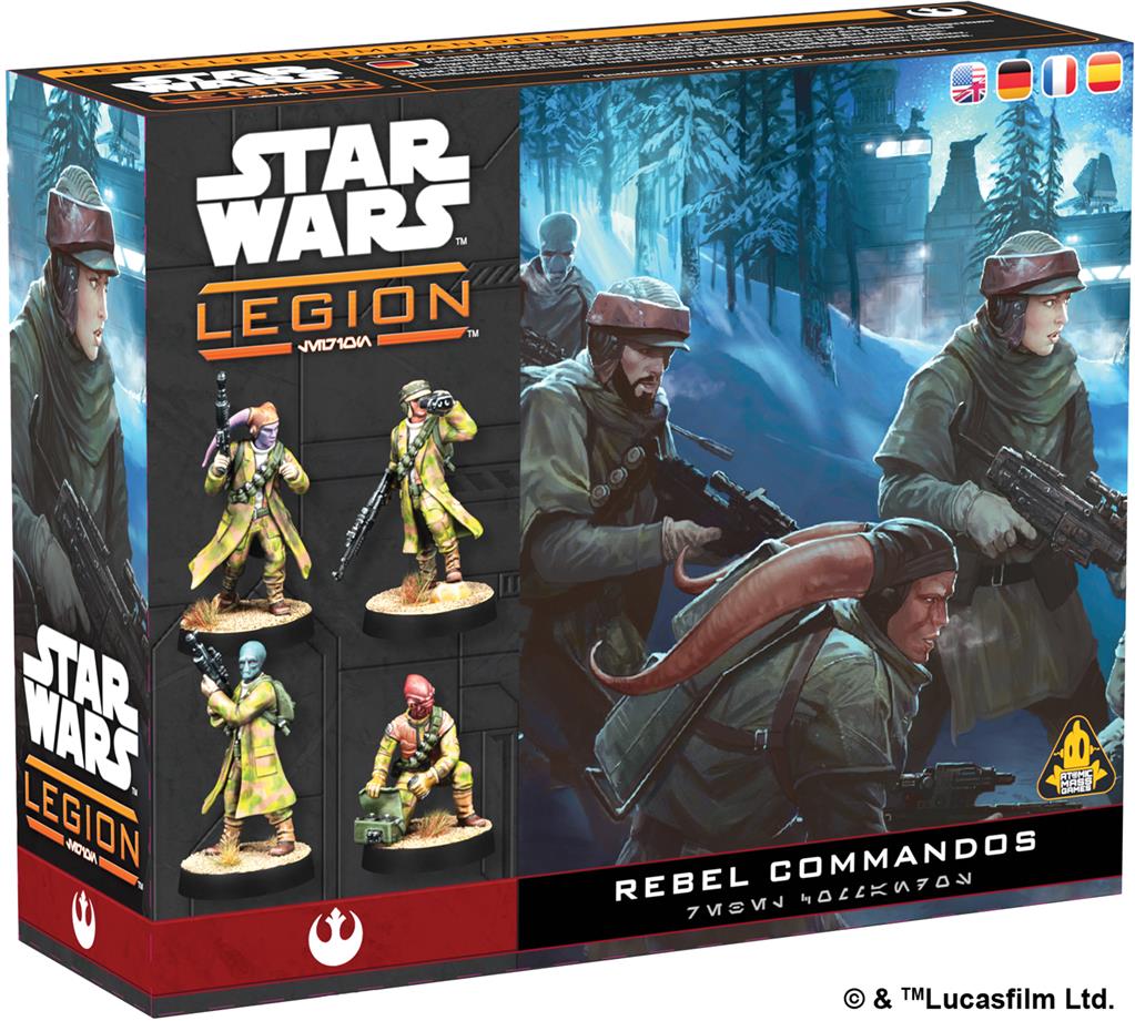 Star Wars Légion : Rebel Commandos (Resculpt)