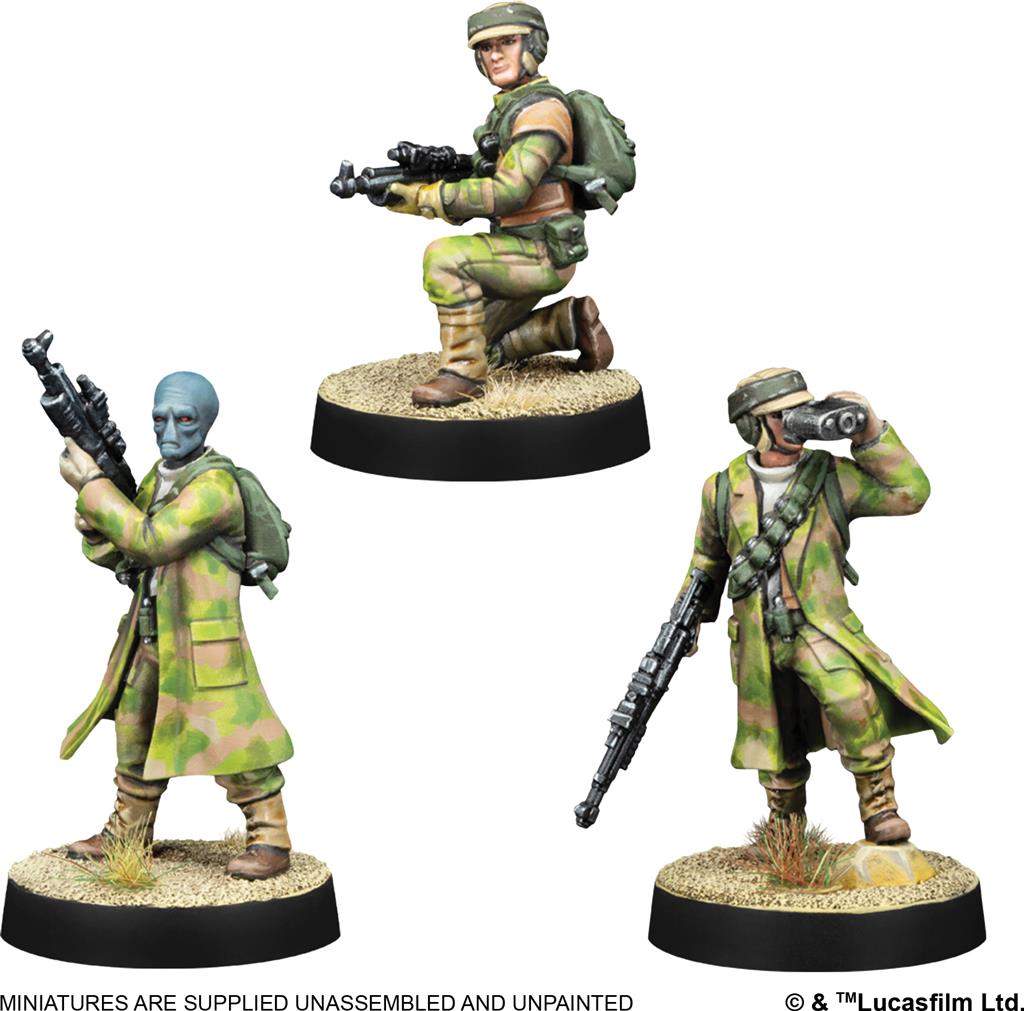 Star Wars Légion : Rebel Commandos (Resculpt)