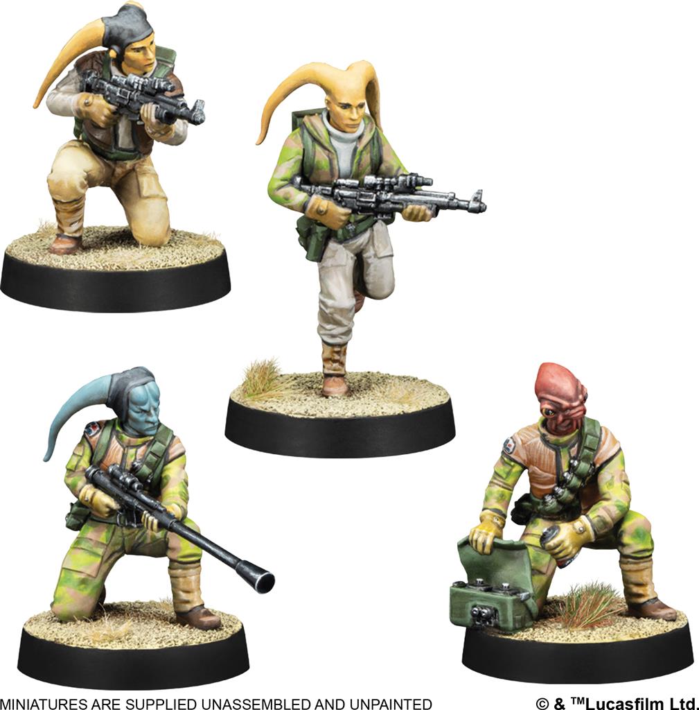 Star Wars Légion : Rebel Commandos (Resculpt)