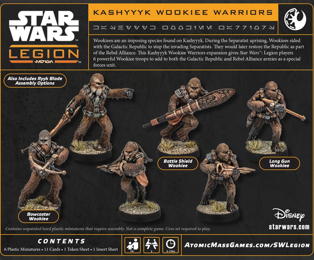 Star Wars Légion : Kashyyyk Wookiee Warriors