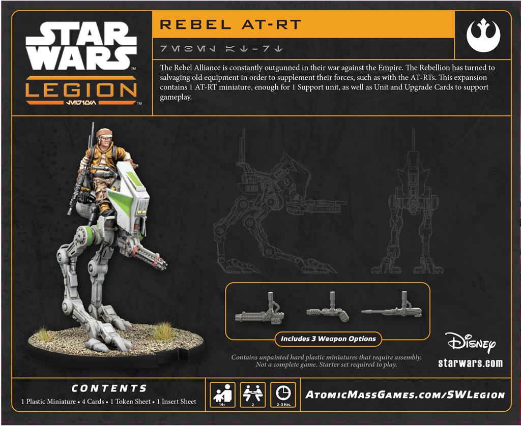 Star Wars Légion : Rebel AT-RT (Reissue)