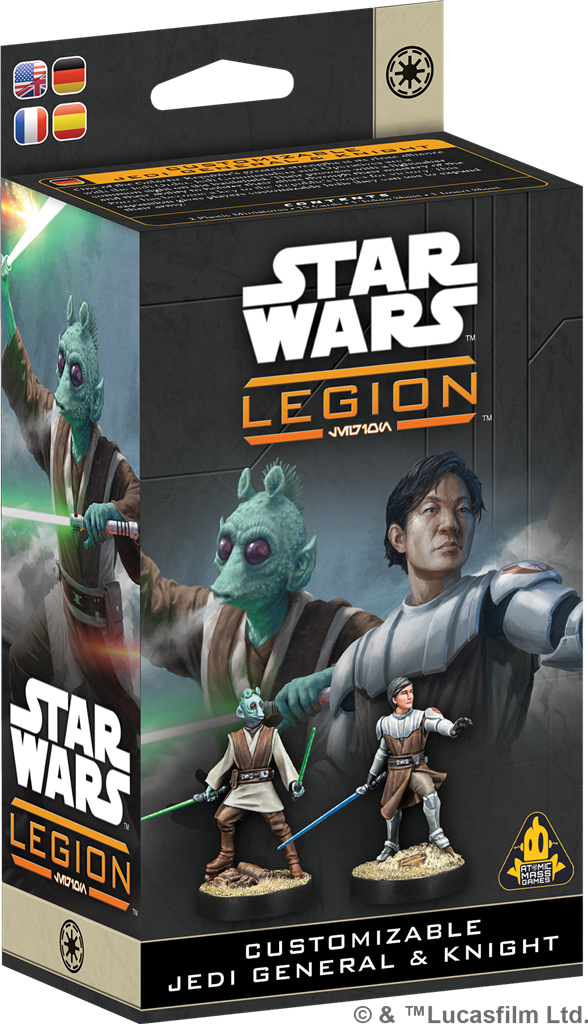Star Wars Légion : Jedi General & Knight (Extension Commandant)