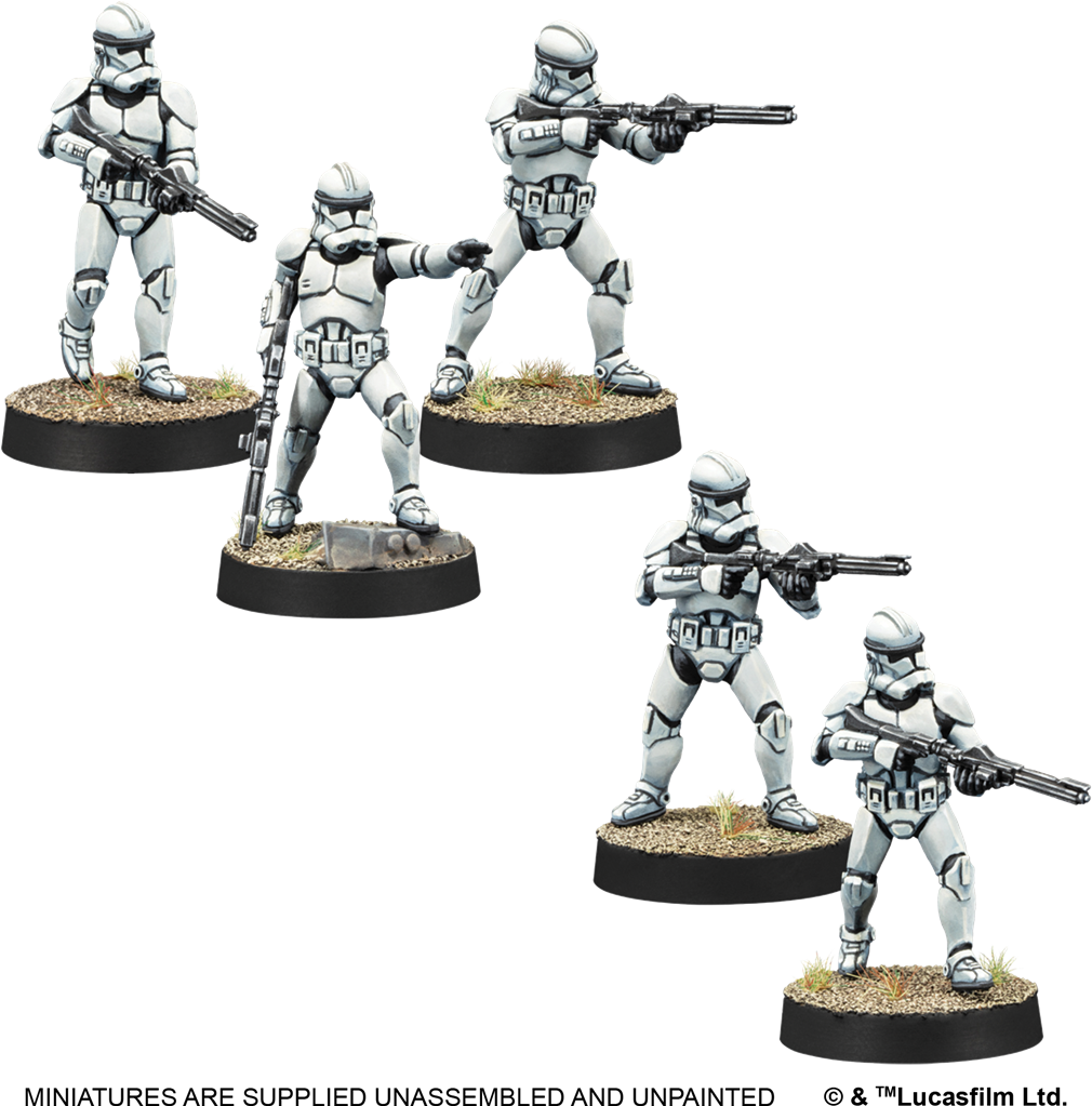 Star Wars Légion : Clone Trooper Marksmen (Extension d'Unité)
