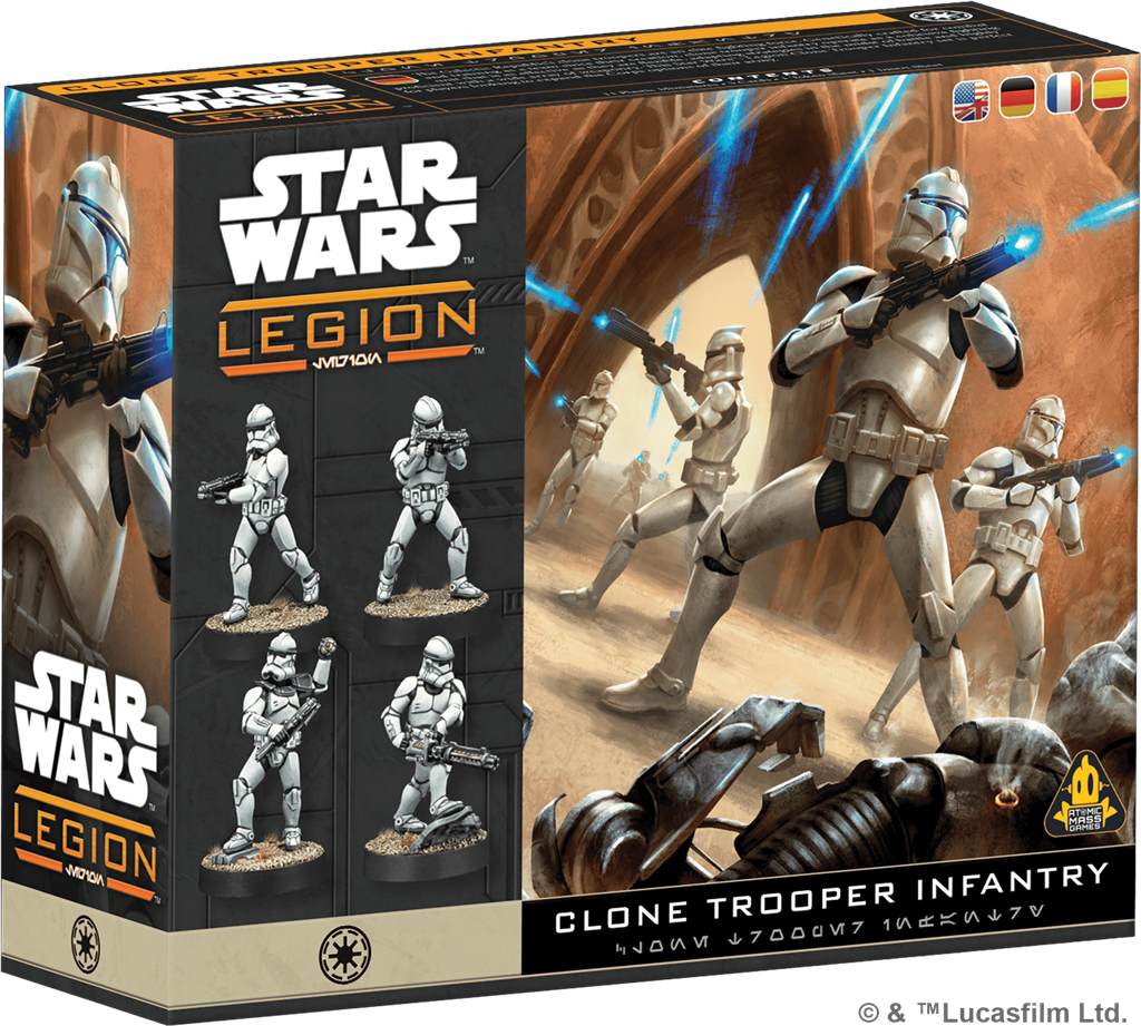 Star Wars Légion : Clone Trooper Infantry (Extension d'Unité)