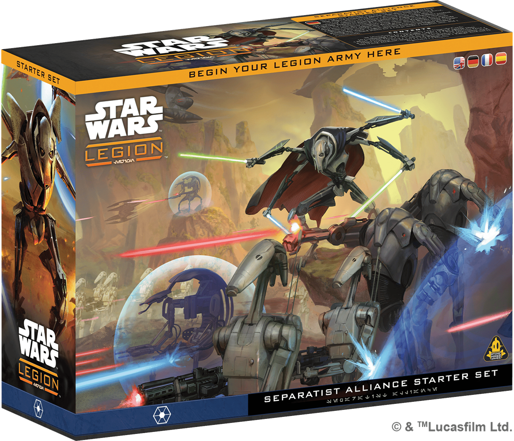 Star Wars Légion : Rebel Separatist Alliance Starter Set (Boîte de Démarrage)