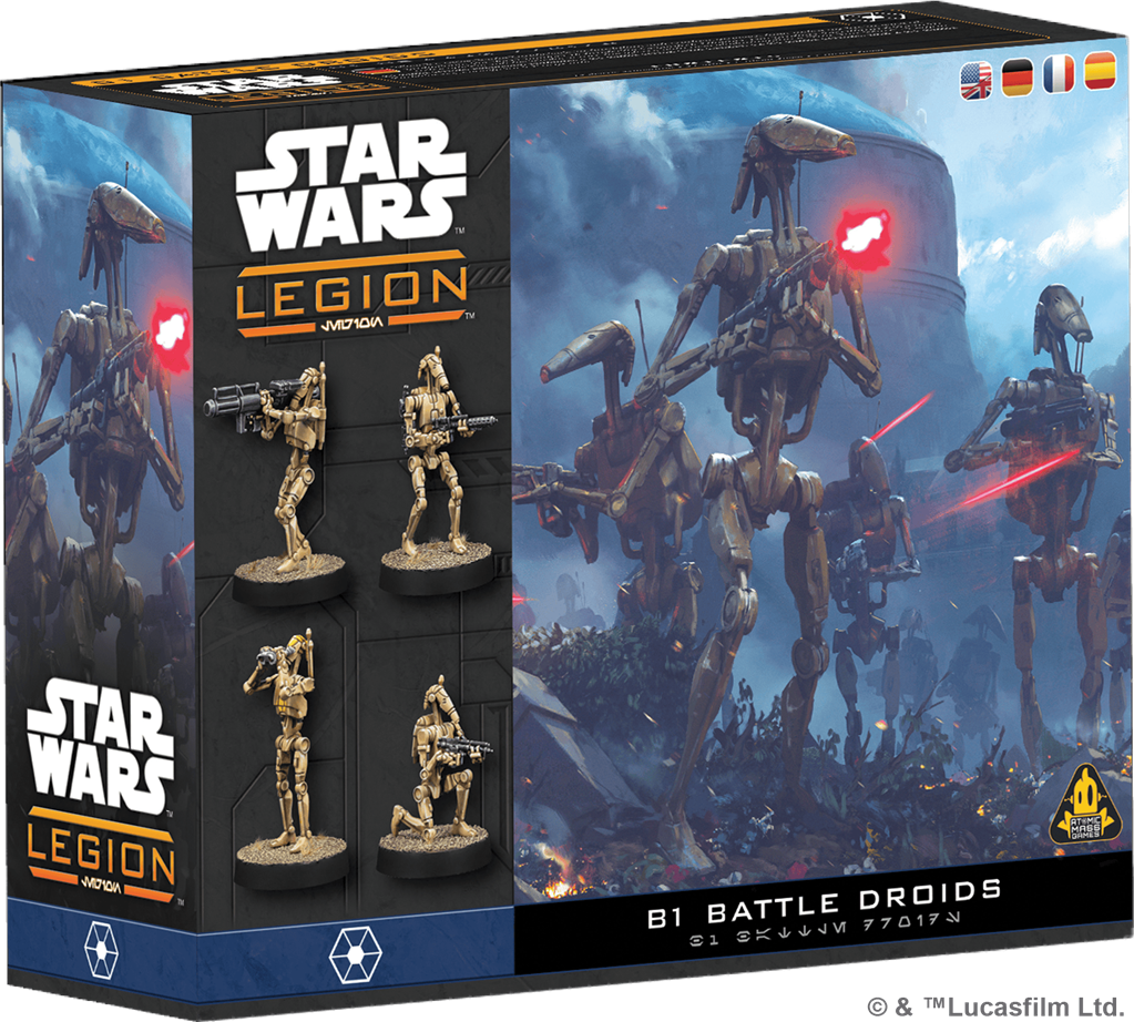 Star Wars Légion : Droïdes de Combat B1 - Nouveau Sculpt (Extension d'Unité)