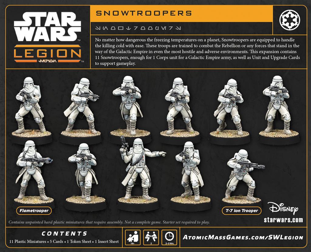 Star Wars Légion : Snowtrooper (Resulpt)