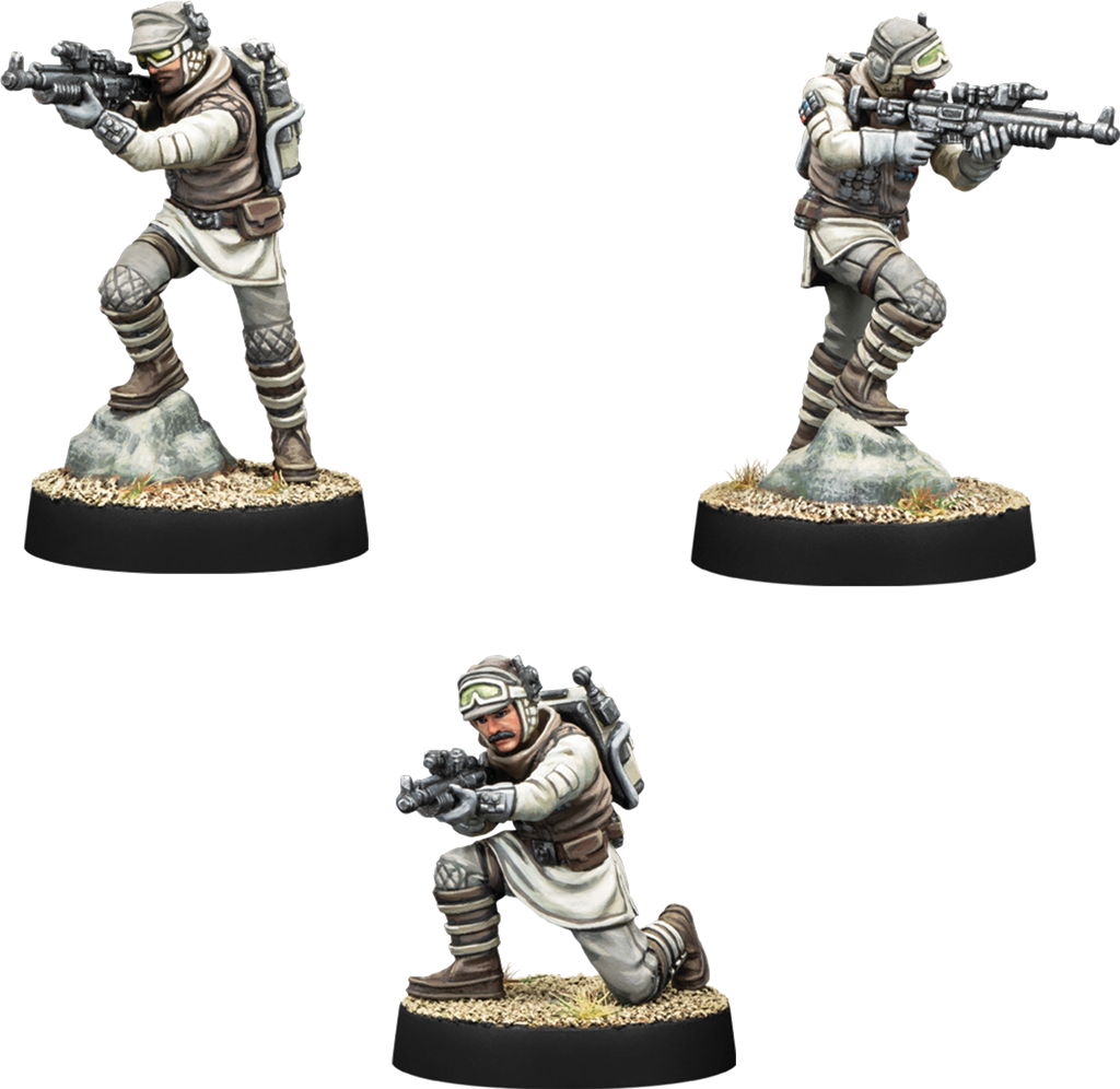 Star Wars Légion : Rebel Veterans (Resculpt)