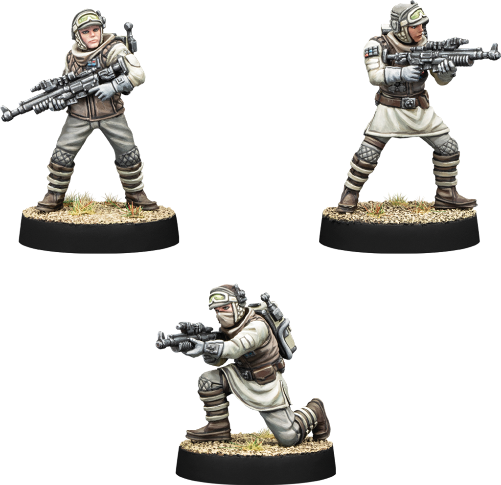 Star Wars Légion : Rebel Veterans (Resculpt)