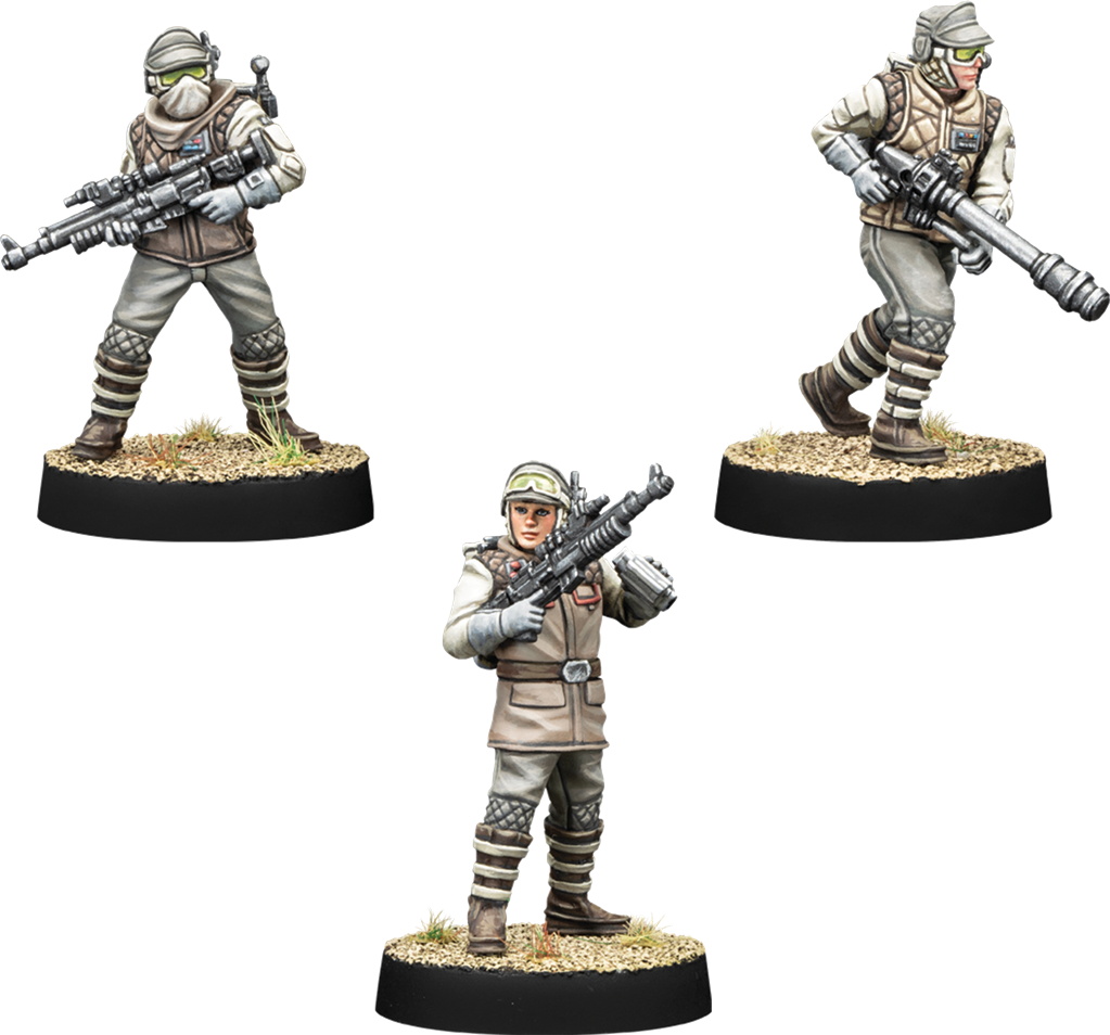 Star Wars Légion : Rebel Veterans (Resculpt)