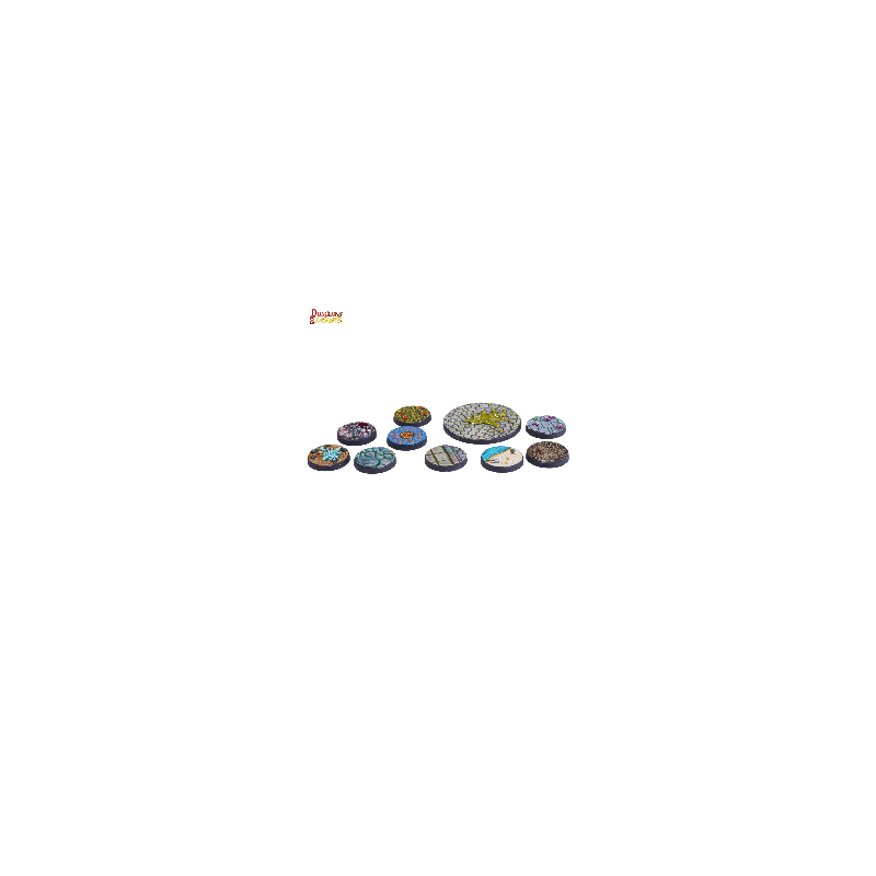 Dungeons & Lasers - Figurines - Scenic urban bases set